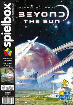 spielbox 2021 Heft 3 (inkl. Promokarten für Beyond the Sun)