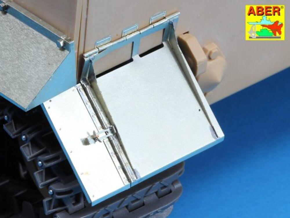 Rear fenders for Tiger I  Ausf.E  (Late version) [Tamiya]
