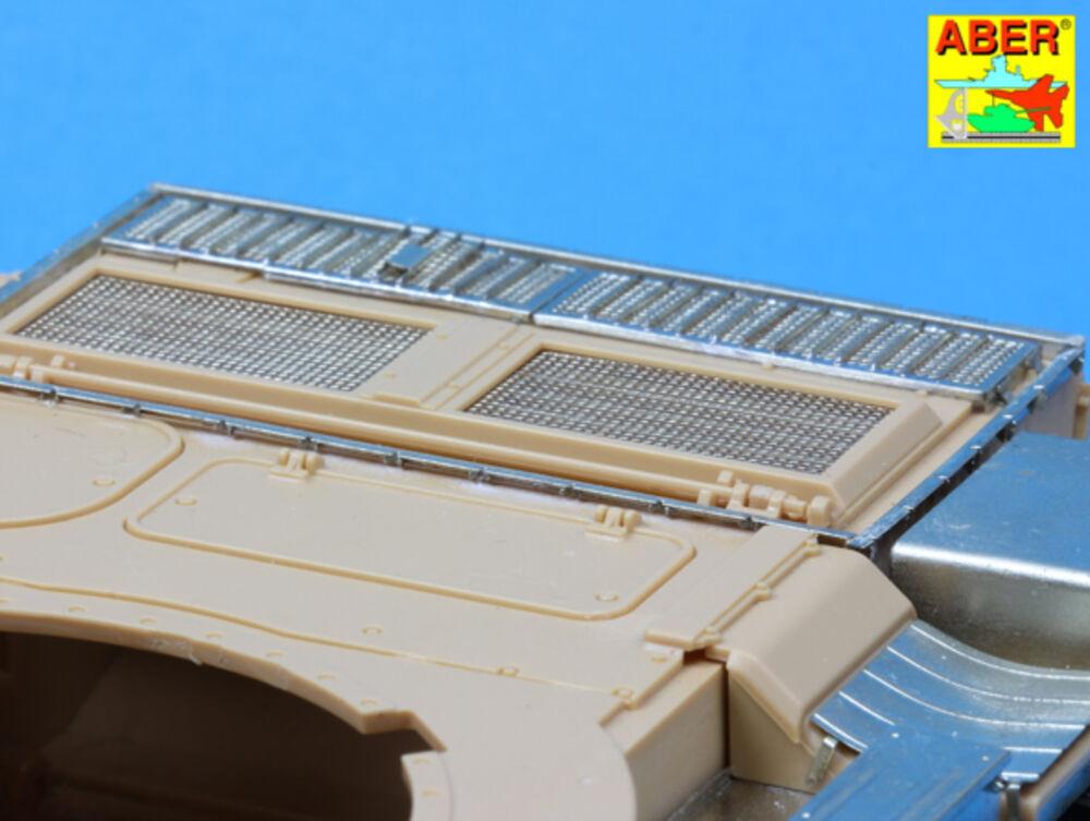 Grilles for Russian tank T-55 also Tiran 5 [Tamiya]