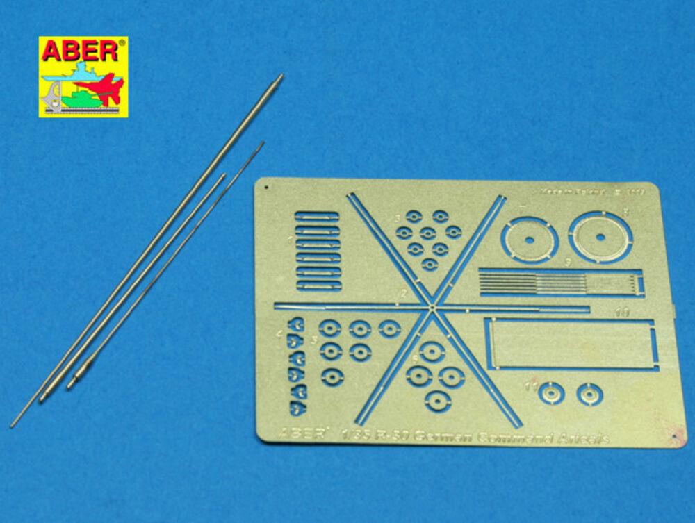 German 2m 1,8m & 1,4m aerials for command tanks