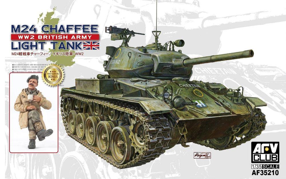 M24 Chaffee tank WW 2 British Army version