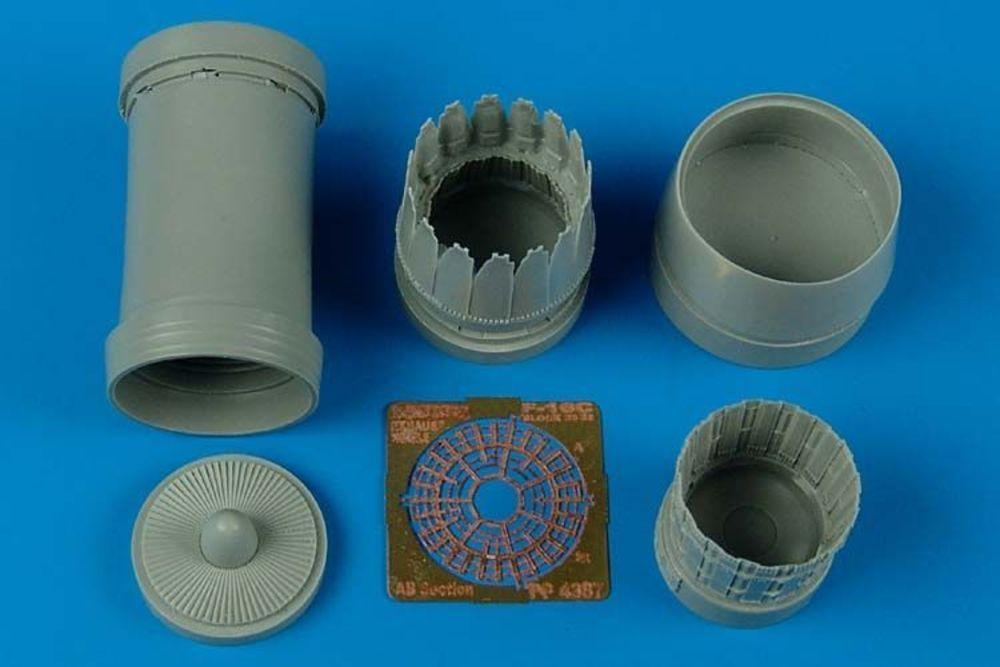 F16C Falcon block 25/32 - Exhaust nozzle [Tamiya]