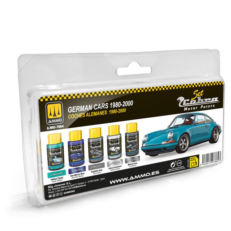 Cobra Motor German Cars 1980-2000 Set