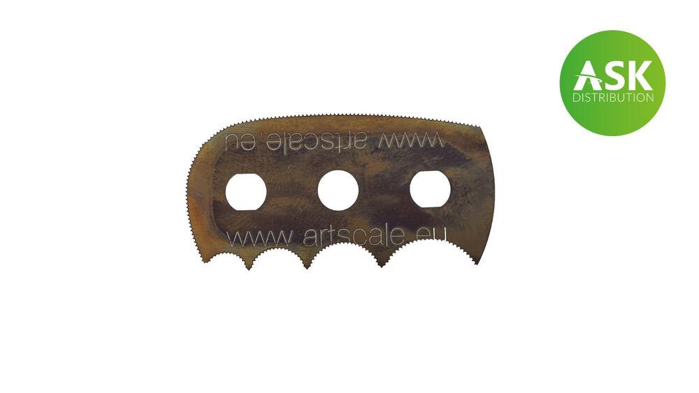 ASK Razor Saw Octopus - ultra smooth diff. radius teeth 1 pc.