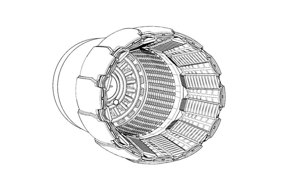 F-16C-D block 40-50 GE F110 engine nozzle (Tamiya)