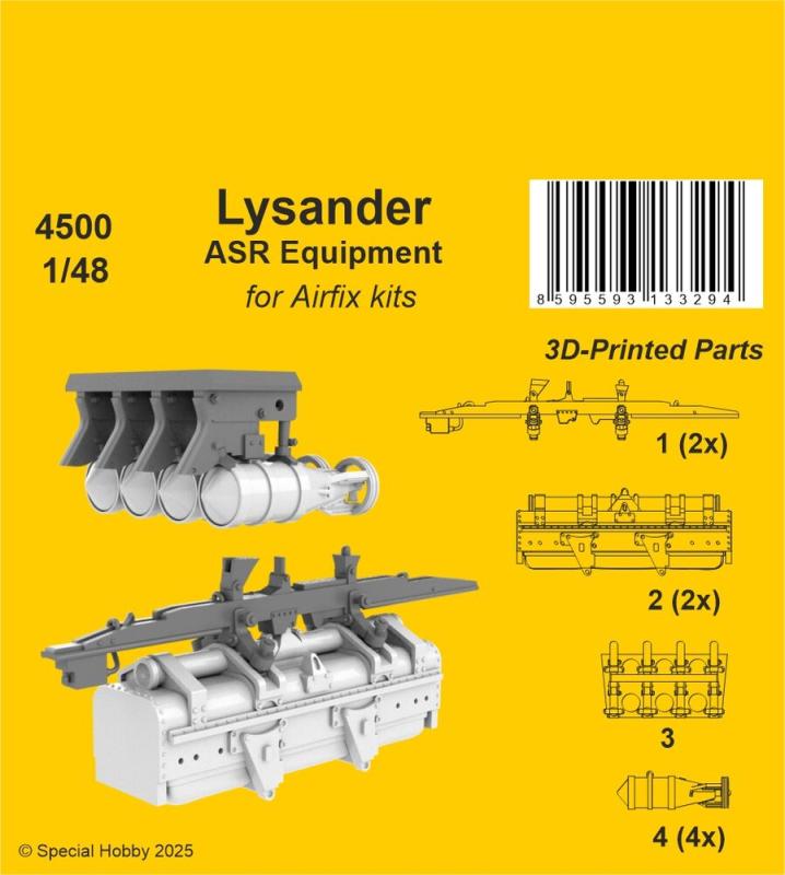 Lysander - ASR Equipment [Airfix]