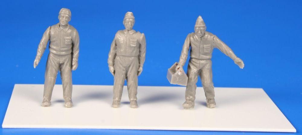 Japanese Army AF Mechanics,WWII (3 Figuren)