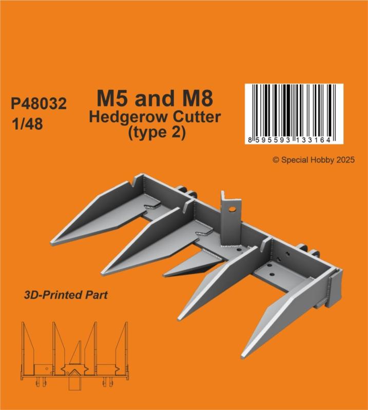 M5 and M8 Hedgerow Cutter (type 2) [Tamiya]