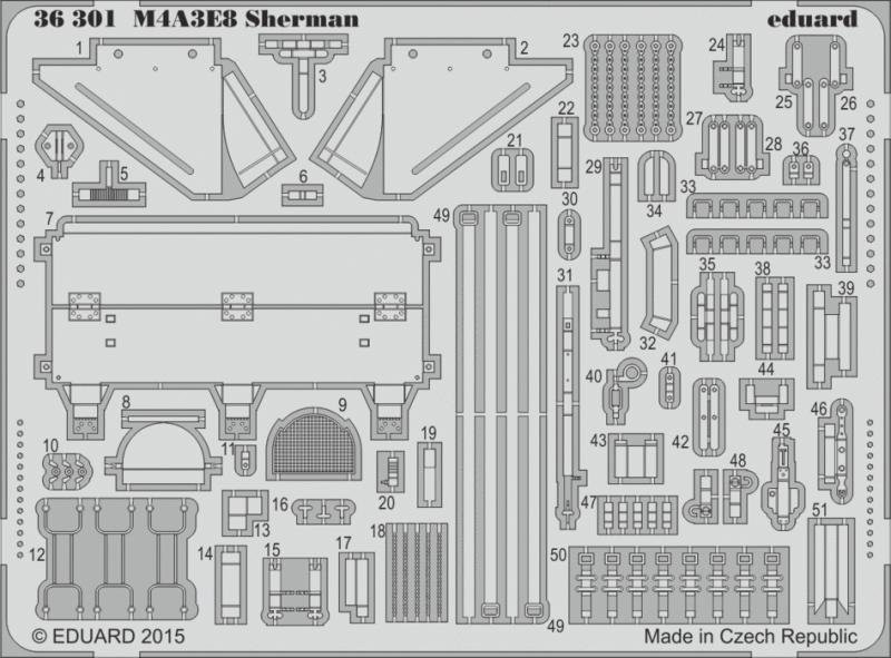 M4A3E8 Sherman [Tamiya]