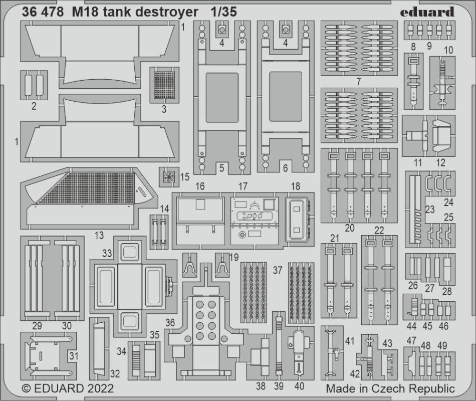 M18 tank destroyer [Tamiya]