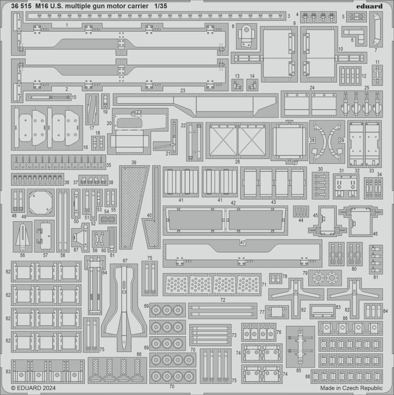M16 U.S. multiple gun motor carrier [Tamiya]