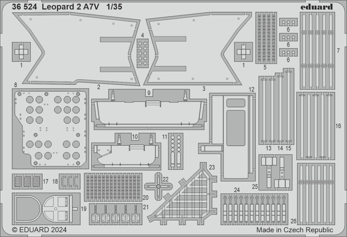 Leopard 2 A7V  [Tamiya]