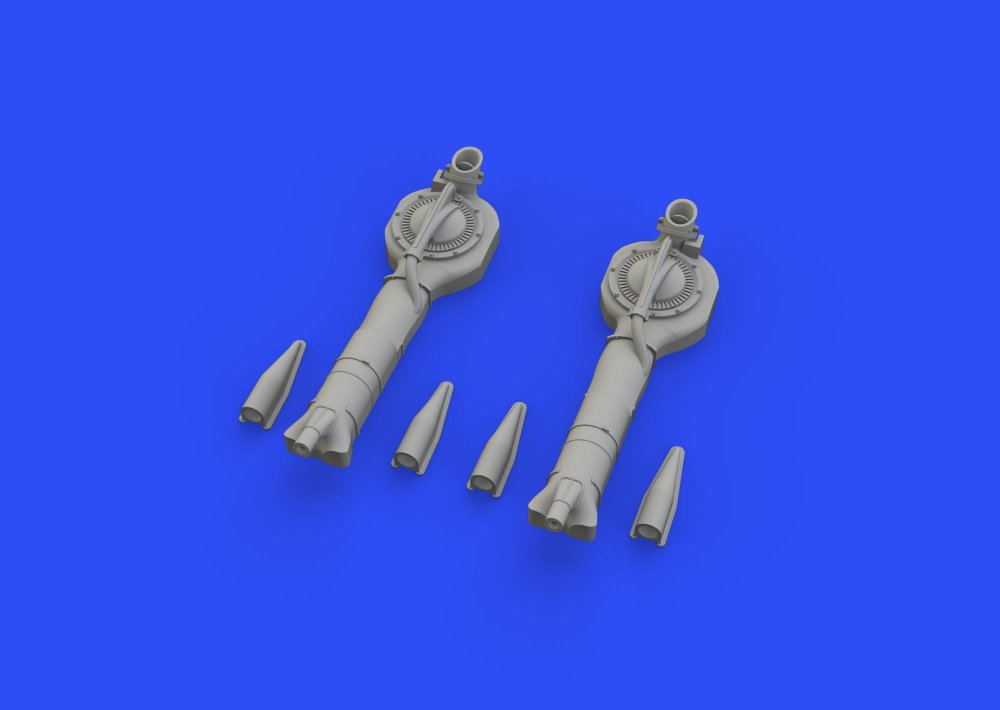 P-38F/G Lightning - Superchargers [Tamiya]