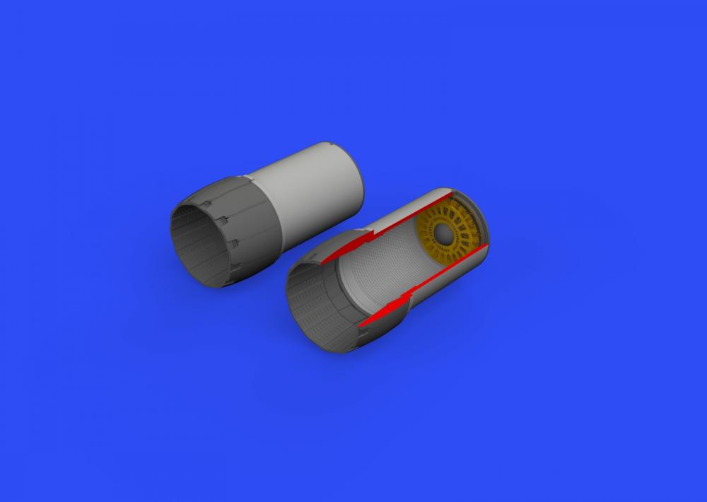 F-14D Tomcat - Exhaust nozzles [Tamiya]