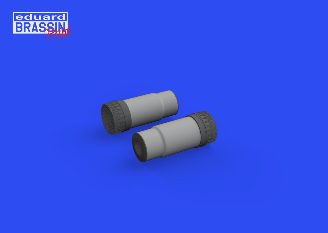 F-4B Phantom II McDonnell Douglas - Exhaust nozzles Print [Tamiya]