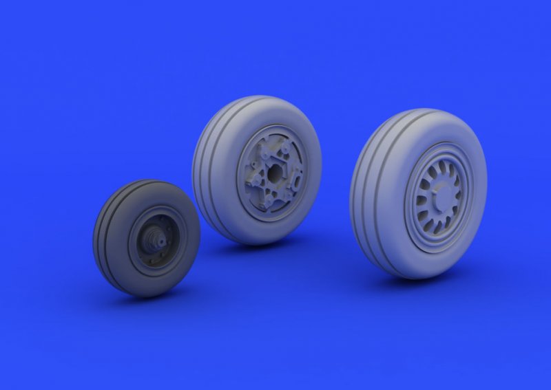 F-16CJ Block 50 - Wheels [Tamiya]
