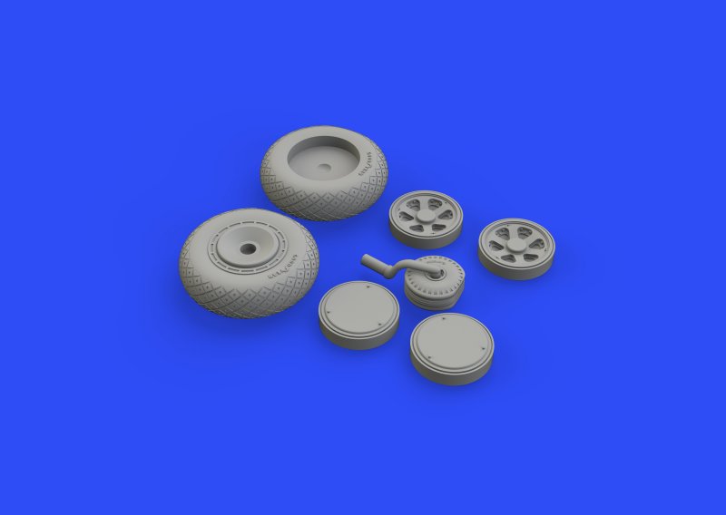 Mustang P-47D - Wheels [Tamiya]