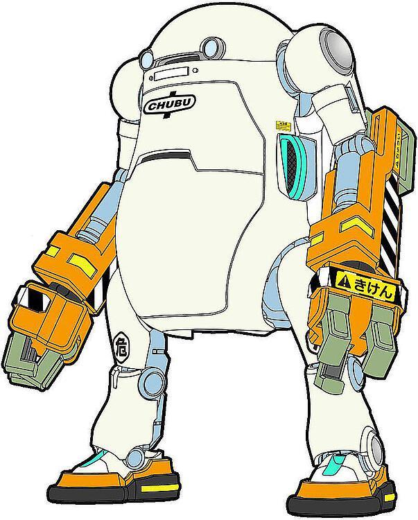 MechatroWeGo No. 4, Power Arm. Orange Mochi