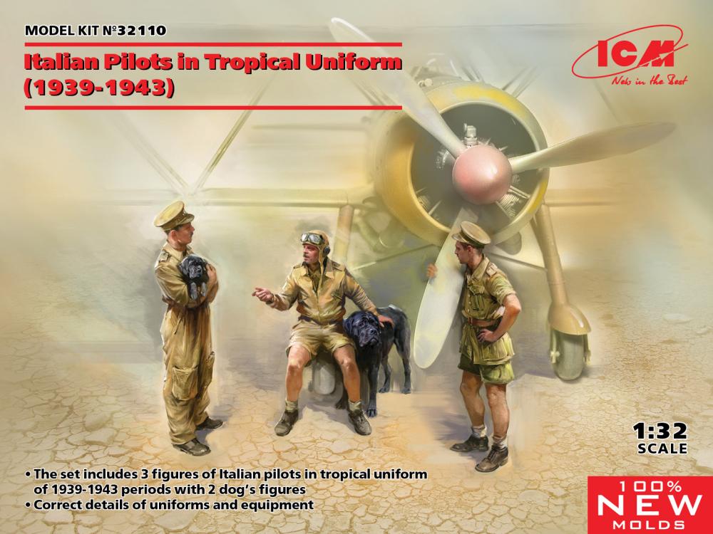 Italian Pilots in Tropical Uniform (1939-1943)