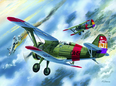 I-15 CHATO , Spanish Airforce Biplane
