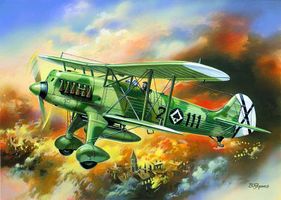 Heinkel He 51 B1 Spanish Airforce