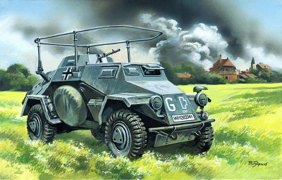 Sd.Kfz. 223 German Radio Communication Vehicle