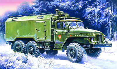 Ural 375D Command Post