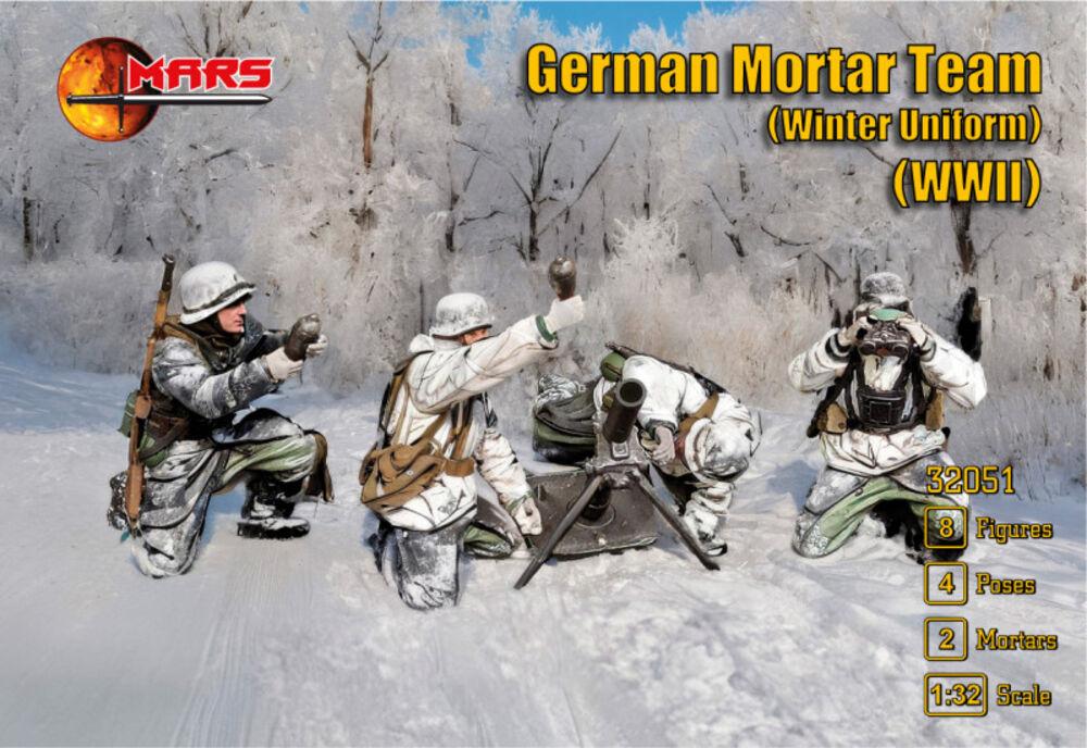 WWII German Mortar Team (winter uniform)