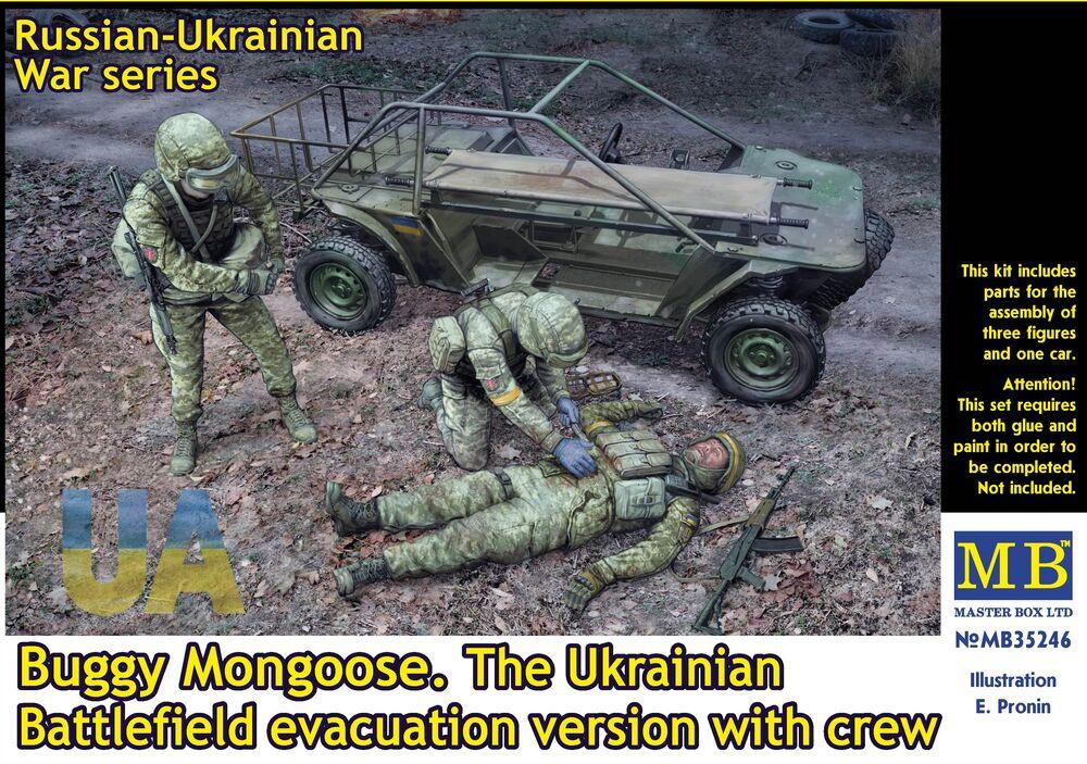 Buggy Mongoose - Evacuation version with crew - Russian-Ukrainian War Series