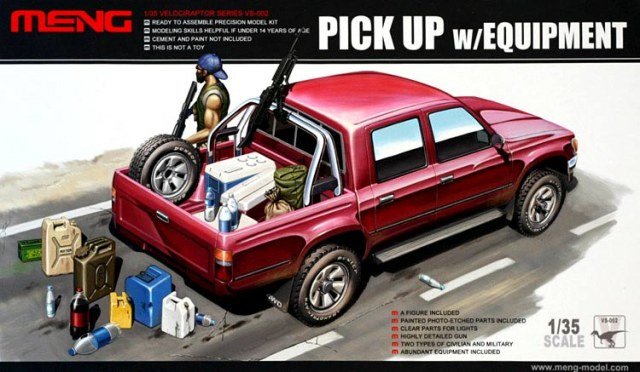 Pick Up w/Equipment