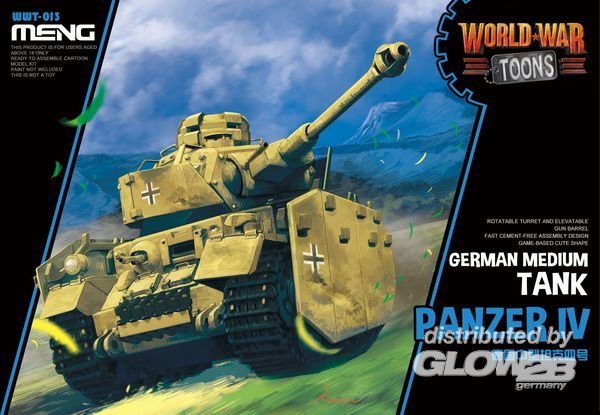 German Medium Tank Panzer IV (CartoonModel)