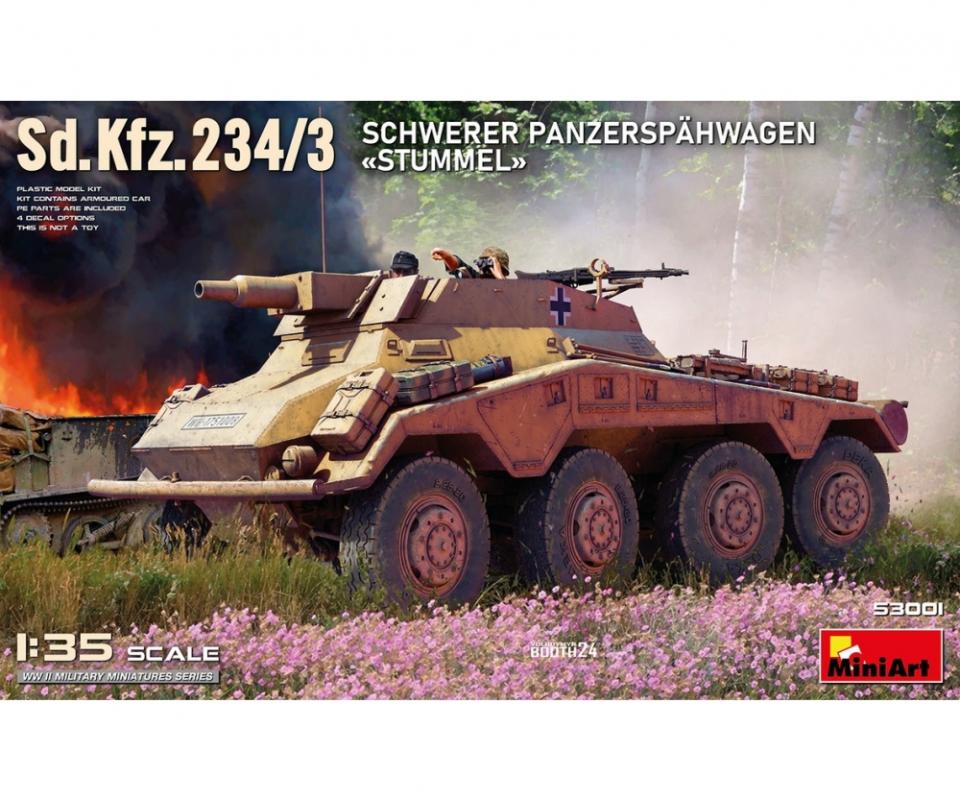 Sd.Kfz.234/3 Schw. Panzer Stummel