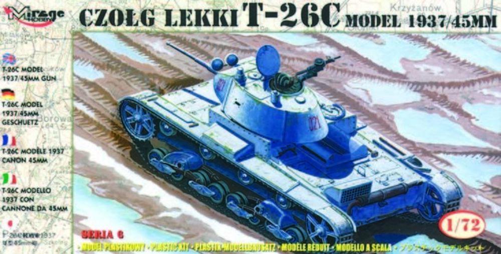 Leichter Panzer T-26 C Modell 1937 mit 45 mm Kanone