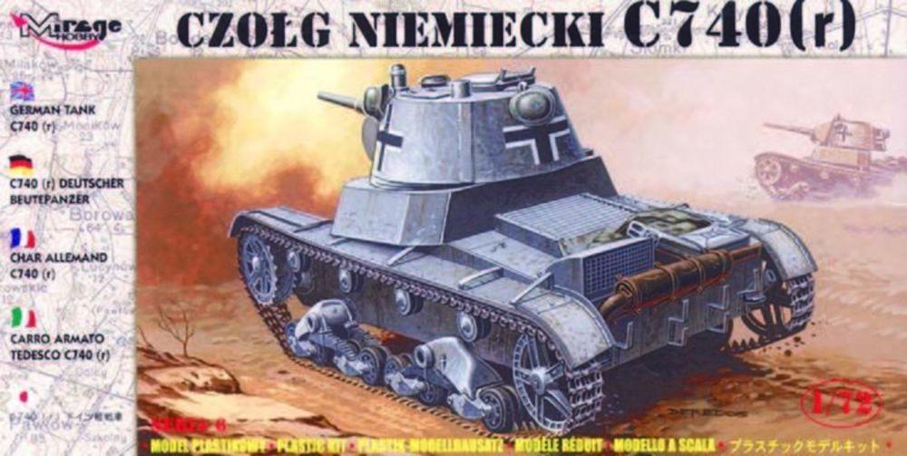 Deutscher Panzer C 740 (r)
