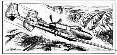 Vultee XP-54 ´´Swoose Goose ´´