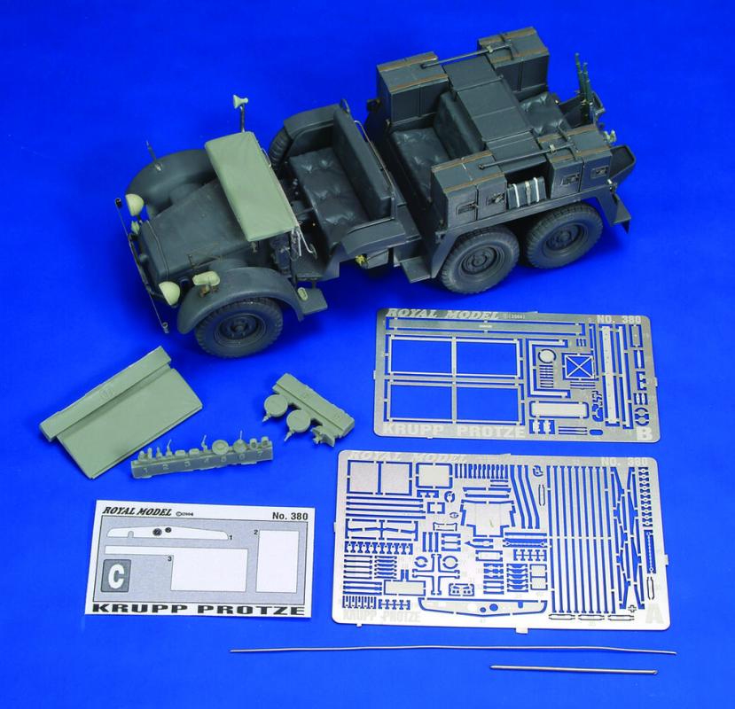 Krupp Protze (for Tamiya kit)