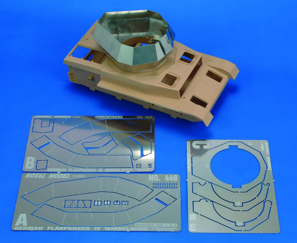 German Flak Panzer Turret (for Tamiya kit)
