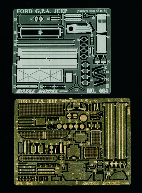ford G.P.A. Jeep (for Tamiya kit)