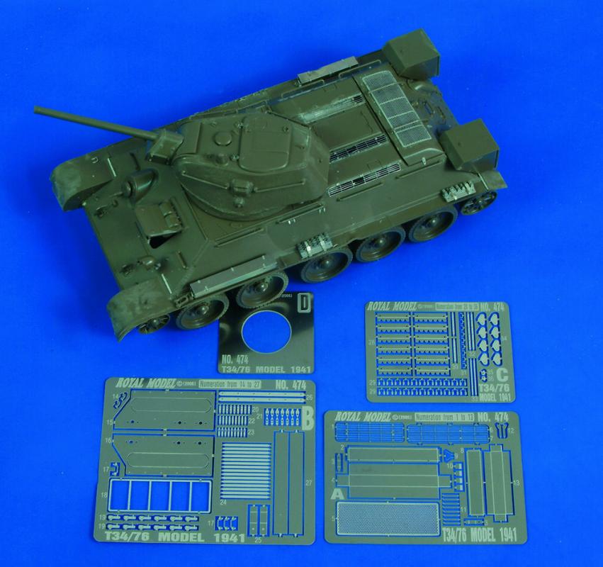 T34/76 Mod. 41 (for Tamiya kit)