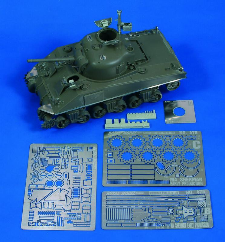 M4 Sherman Early Prod. (for Tamiya kit)