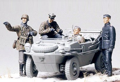 German Panzer Division, Frontline Reconnaissance Team (Schwimmwagen)