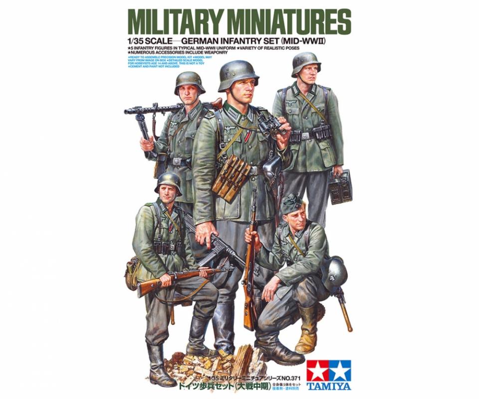 Deutsche Infanterie 1941/42 (Figuren-Set - 5 Figuren)