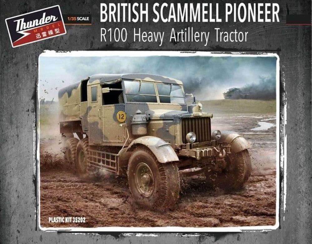 British Scammell Pioneer R100 artillery Tractor