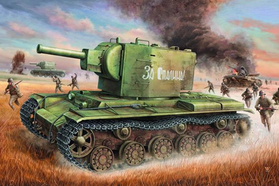 Russischer Panzer KV-2
