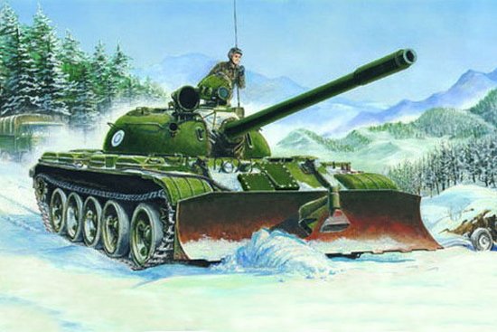 Russischer Panzer T55 mit BTU-55