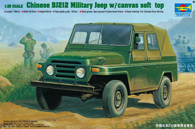 Chinesischer BJ212 Militär-Jeep