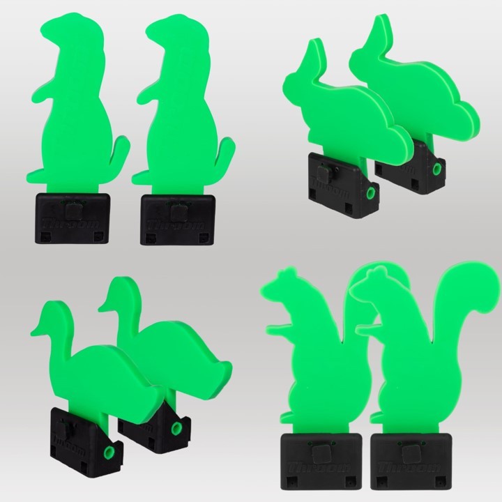 THROOM - Zielscheiben Set KNOCKDOWN™ Series Varmints Kit