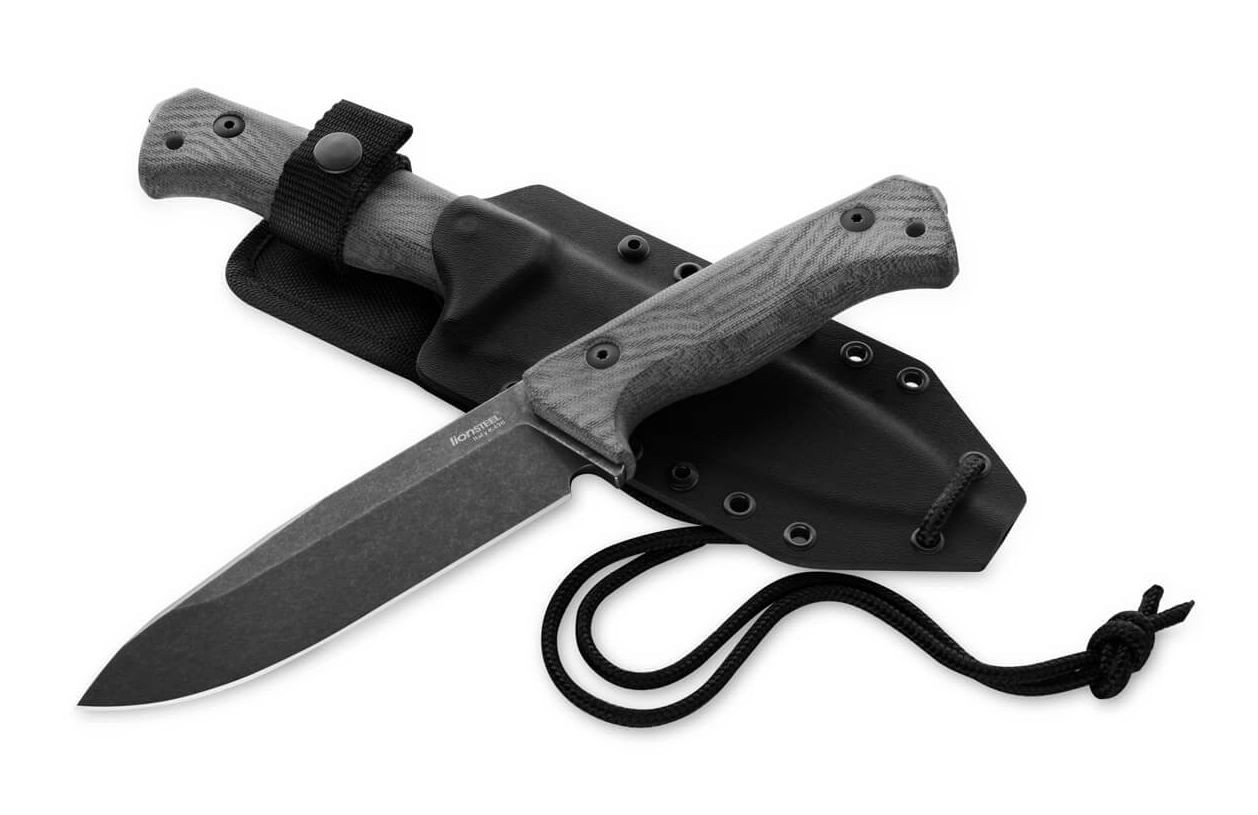 LIONSTEEL - Messer T6 Micarta BB