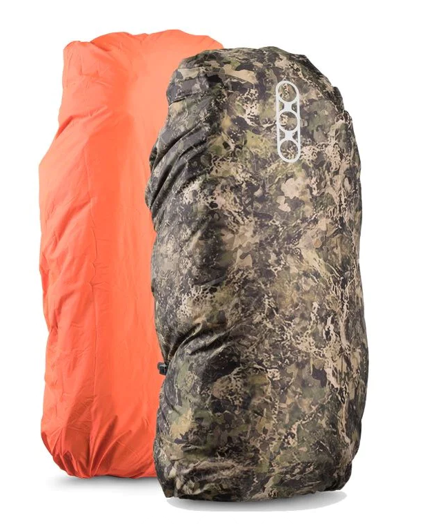 EBERLESTOCK - Wende-Regenhülle für Rucksäcke Reversible Rain Cover Gr. S