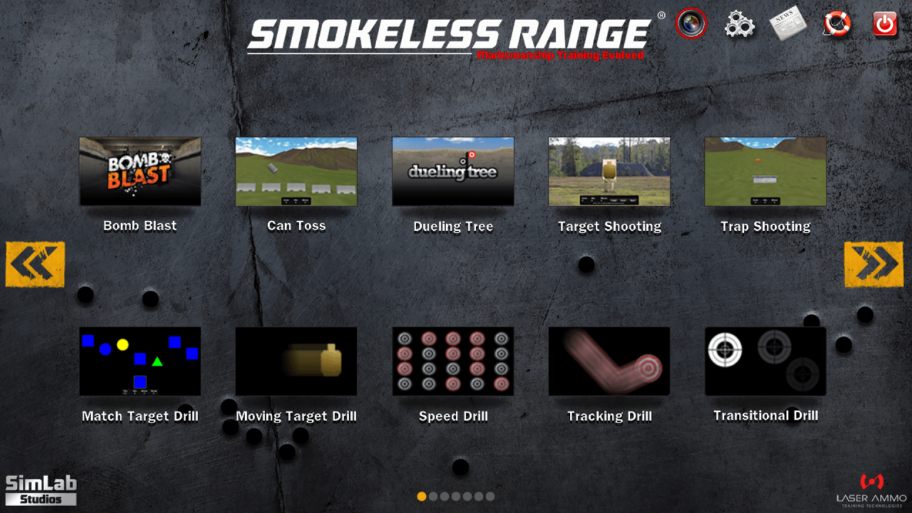 LASER AMMO - Smokeless Range ® 2.0- Home Simulator